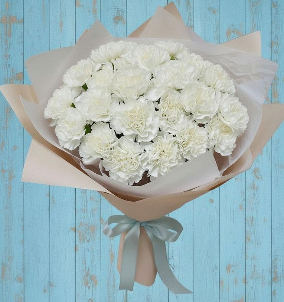 Букет цветов из: Гвоздики в Старотеряево