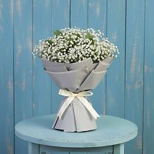 Букет цветов из:  Гипсофила в Старотеряево