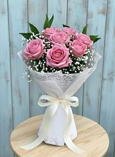 Букет цветов из:  Розы в Старотеряево