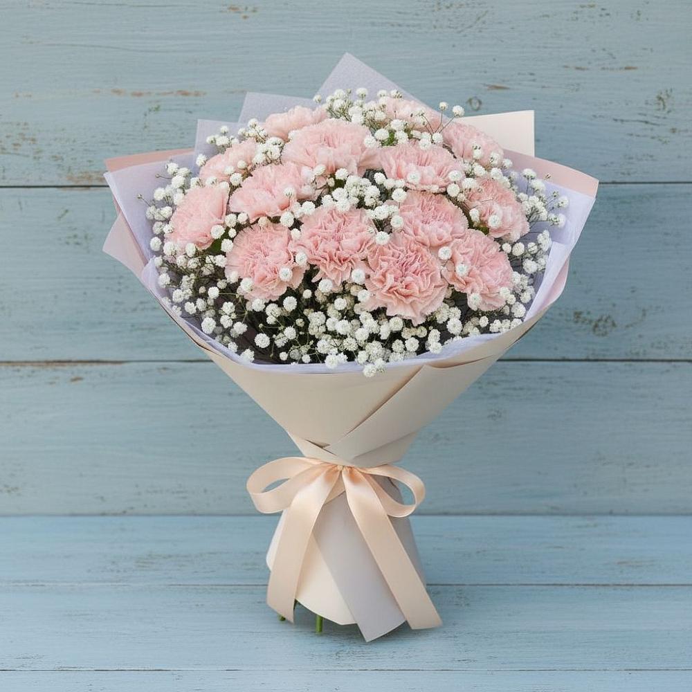 Букет цветов из: Гвоздики в Старотеряево