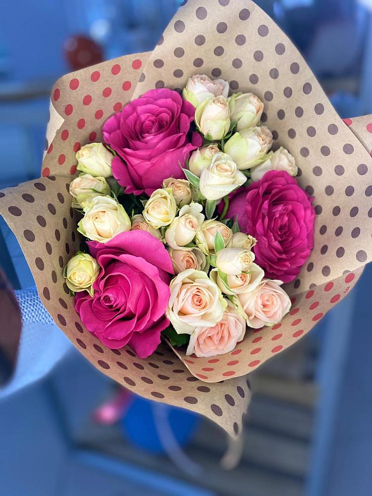 Букет цветов из: Розы в Старотеряево