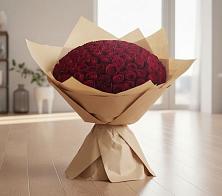 Букет 101 Красная роза в Старотеряево