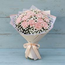 Букет цветов из:  Гвоздики в Старотеряево