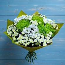 Букет цветов из:  Хризантемы в Старотеряево