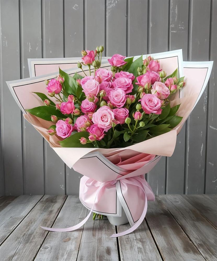 Букет Розовый кустик в Старотеряево