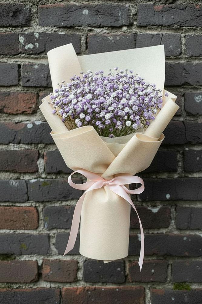 Букет цветов из: Гипсофила в Старотеряево