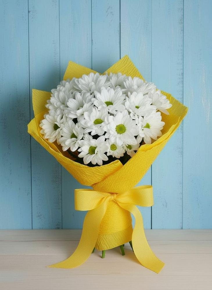 Букет цветов из: Хризантемы в Старотеряево