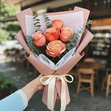 Букет цветов из:  Розы в Старотеряево
