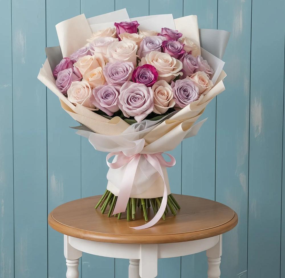 Букет цветов из: Розы в Старотеряево