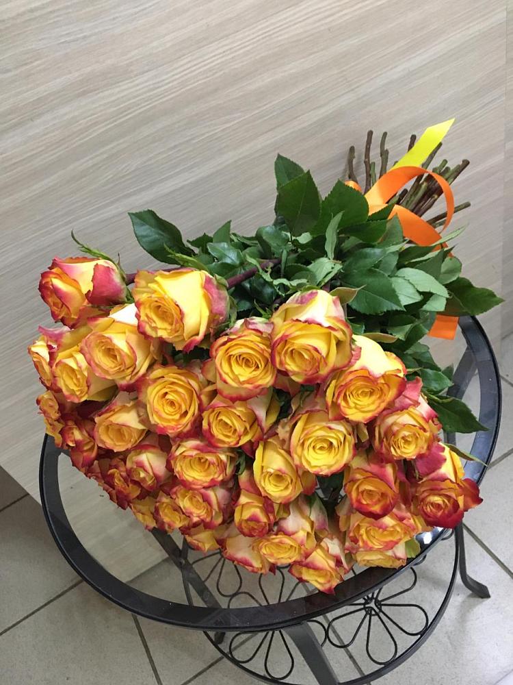 Букет Желтые розы в Старотеряево