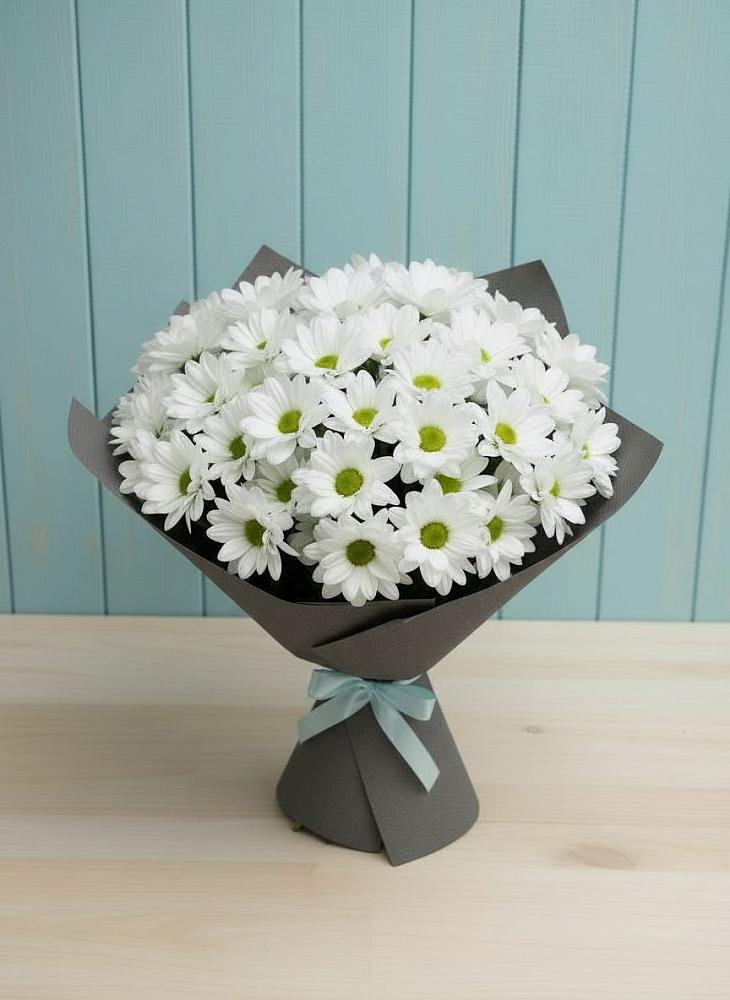 Букет цветов из: Хризантемы в Старотеряево