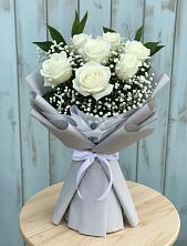 Букет цветов из:  Розы в Старотеряево