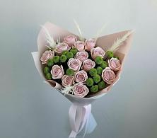 Букет цветов из:  Розы и Хризантемы в Старотеряево