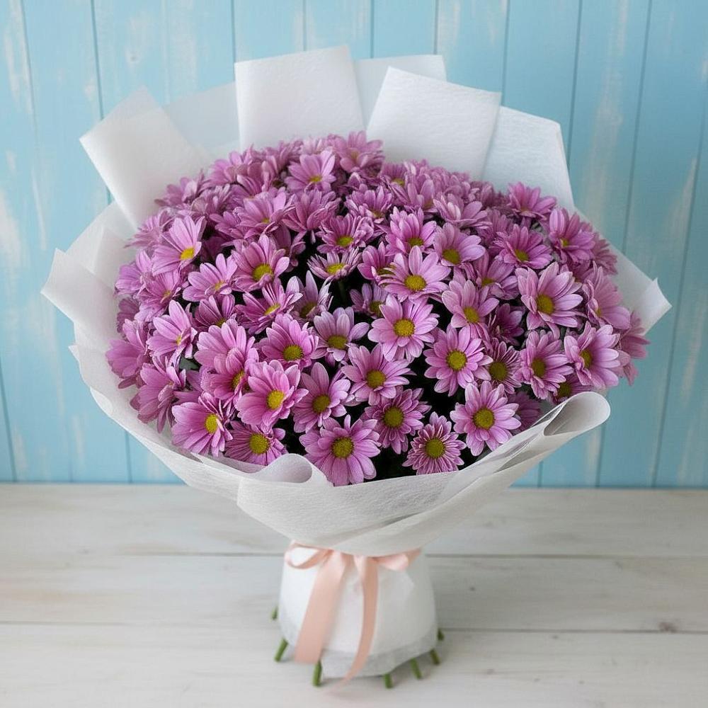 Букет цветов из: Хризантемы в Старотеряево