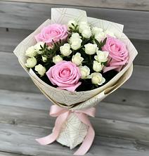 Букет цветов из:  Розы в Старотеряево