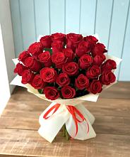 Букет 29 Красных роз в Старотеряево