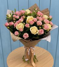 Букет цветов из:  Розы в Старотеряево