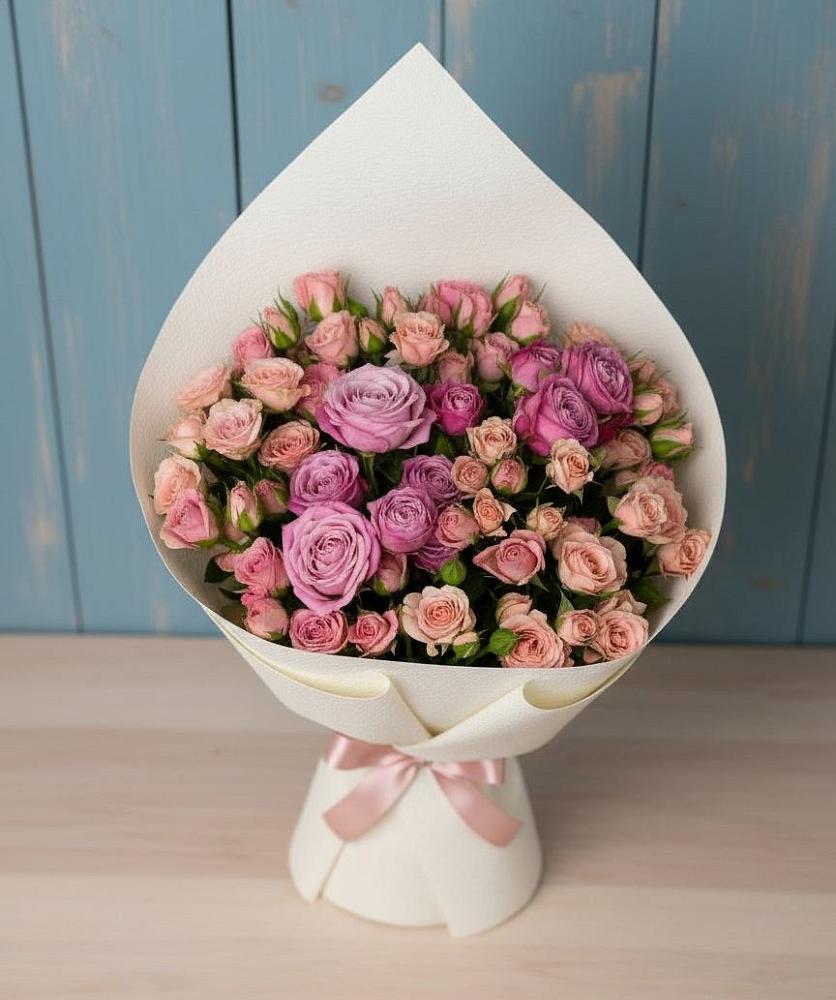 Букет цветов из: Розы в Старотеряево