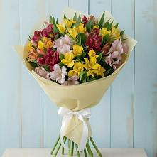 Букет цветов из:  Альстромерии в Старотеряево