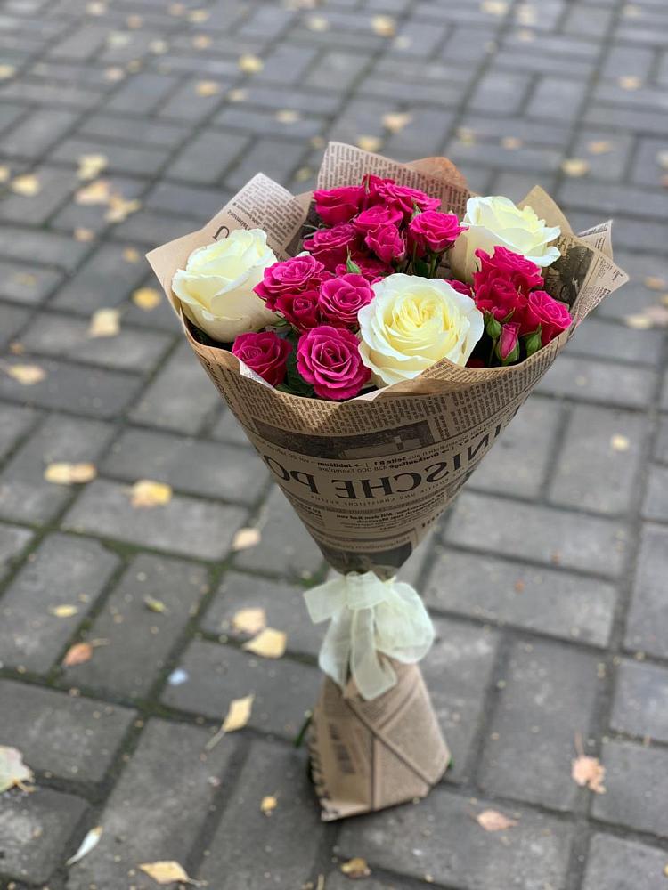 Букет цветов из: Розы в Старотеряево