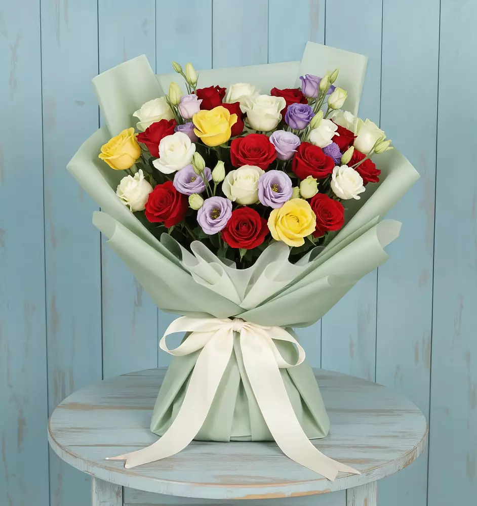 Букет цветов из: Розы в Старотеряево