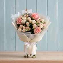 Букет цветов из:  Розы в Старотеряево