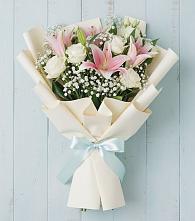 Букет цветов из:  Лилии в Старотеряево