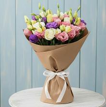 Букет цветов из:  Лизиантусы #REPLACE_PRED# Старотеряево