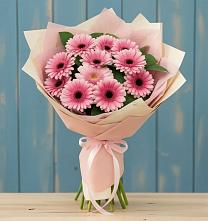 Букет цветов из:  Герберы в Старотеряево
