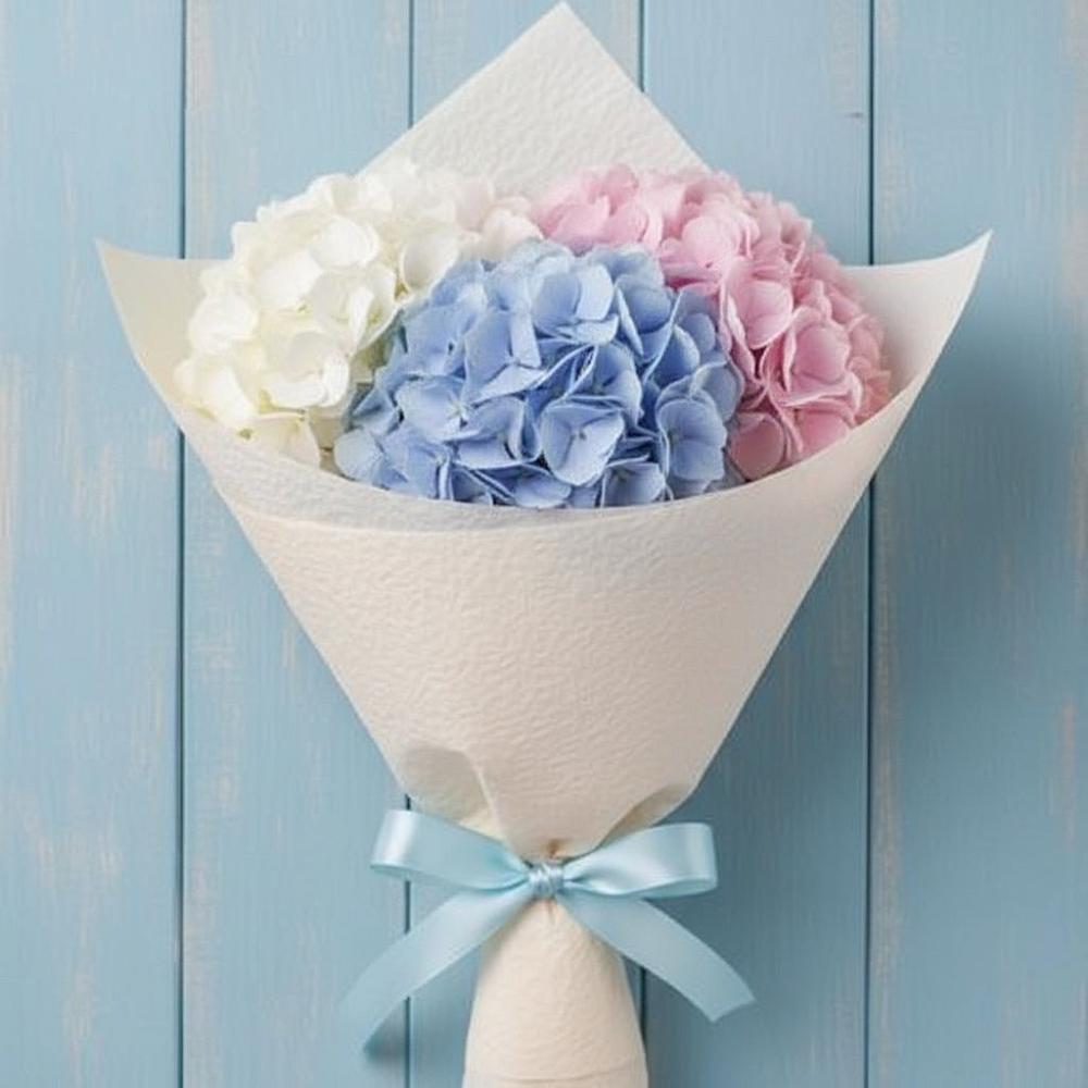 Букет цветов из: Гортензия в Старотеряево