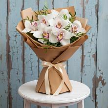 Букет цветов из:  Орхидеи и Розы #REPLACE_PRED# Старотеряево